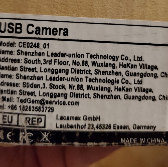 New in box tedgem webcam - Picture 3 of 9